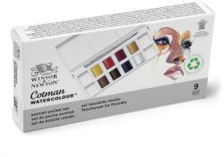 Winsor & Newton Set acuarelă 8 jumătăți de pahare - set portret Winsor & Newton
