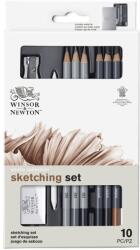 Winsor & Newton Set creioane de schiță Winsor & Newton, 10 buc