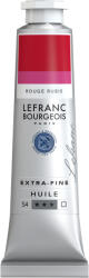Lefranc Bourgeois Vopsea în ulei roșu rubin 40ml Lefranc Bourgeois