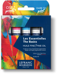 Lefranc Bourgeois Set vopsele ulei 5x20ml Lefranc Bourgeois