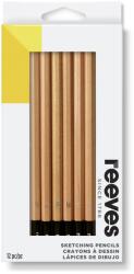 Reeves Set de 12 creioane de schiță Reeves