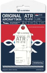 ATR 72 Aviationtag ATR-72-212 Air Serbia YU-ALT