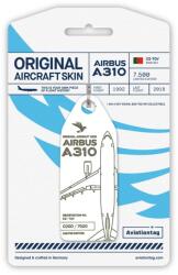  Aviationtag Azores Airlines Airbus A310 (fehér)