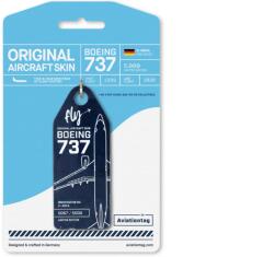 Boeing 737 Aviationtag Boeing 737-800 TUI D-ABKA (sötétkék)