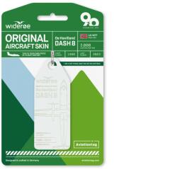 Bombardier Dash 8 Q400 Aviationtag Wideroe Dash 8 (fehér)