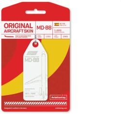  Aviationtag Iberia McDonnell Douglas MD-88 (fehér)