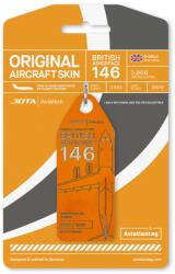  Aviationtag BAe 146 JOTA G-SMLA (orange)