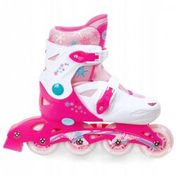 Croxer LED 3-in1 inline skates Croxer Missy White/Pink