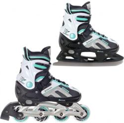 Raven Állítható görkorcsolya Raven Pulse Black/Mint 2 az 1-ben