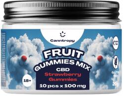 Canntropy 1000mg CBD tartalmú epres gumicukor
