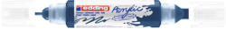 edding Akril marker 2-3mm, és 5-10mm, 3D kétvégű Edding 5400 éjkék (7580247023) - veryjet