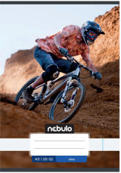 Nebulo Füzet, A5, sima, 20-32, Vagány minták, 16 db/csomag Nebulo (SI-VM-A5) - veryjet