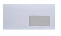 Bluering Boríték LA4 öntapadó bélésnyomott jobb ablakos 45x90mm 110x220mm J20A15 Bluering® fehér (BLA4TJAJ28A20DB) - officefirst