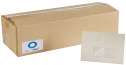 Bluering Boríték LC6 enyvezett újrahasznosított jobb ablakos (35x90mm) Bluering® (77001) - officefirst