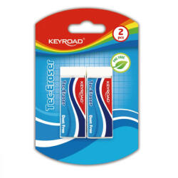 Keyroad Radír, PVC mentes 2 db/bliszter Keyroad Tec Eraser (KR971022) - veryjet