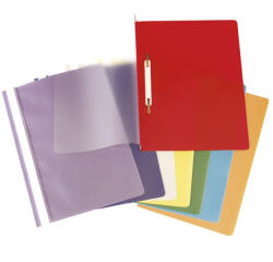 Fornax Gyorsfűző műanyag A4, PP Fornax sárga (SA-FOL40210) - officefirst