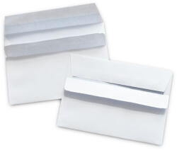 Bluering Boríték LC/6 öntapadó bélésnyomott 114x162mm Bluering® fehér (BORLC6ONTDARAB) - officefirst