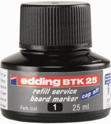 edding Tinta utántöltő táblamarkerhez 25ml, Edding BTK25 fekete (7270077000) - officefirst