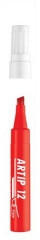 ICO Flipchart marker vízbázisú 1-4mm, vágott Artip 12 piros (9580002004) - officefirst