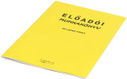 Nyomell Előadói munkakönyv 20lapos füzet C. 5230-58 (C.5230-58) - veryjet
