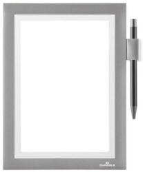 Durable Infókeret A5, öntapadó hátlap, mágneses záródás Duraframe® Note ezüst (499423) - officefirst