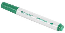 BLUERING Flipchart marker rostirón vizes kerek végű 3mm, Bluering® zöld - officefirst