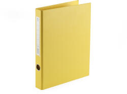 BLUERING Gyűrűskönyv A4, 3, 5cm, 4 gyűrűs PP/PP Bluering® Prémium sárga - officefirst