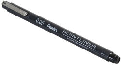Pentel PointLiner tűfilc 0, 05mm, S20P-05A Pentel fekete (S20P-05A) - officefirst