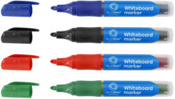 BLUERING Táblamarker 3mm, kerek, cserélhető betétes, Bluering fekete (50681) - officefirst