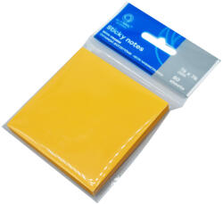 Bluering Jegyzettömb öntapadó, 76x76mm, 80lap, Bluering® , neon narancs (JJ50304-3X3) - veryjet