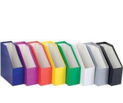 BLUERING Iratpapucs 9cm, karton, fóliázott Bluering® fekete (ELEGANT) - officefirst