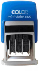 Colop Dátumbélyegző S 120 Mini Dátum, fordított dátum számmal (01051206) - veryjet