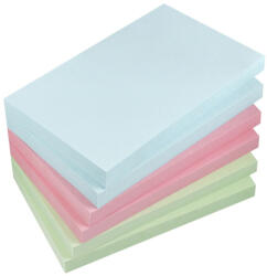 A-series Jegyzettömb öntapadó, 40x50mm 3x100lap A-Series sárga (5655-20-PK6-A-B) - officefirst