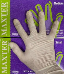 Maxter Gumikesztyű latex púderes M 100 db/doboz Maxter (1000M) - officefirst