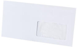 Bluering Boríték LA4 szilikonos bélésnyomott jobb ablak 45x90mm 110×220mm J20A15 Bluering® fehér - veryjet