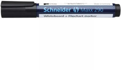 Schneider Tábla- és flipchart marker 2-3mm, kerek végű Schneider Maxx 290 fekete (29099 - 09) - veryjet