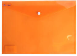 BLUERING Irattartó tasak A4, PP patentos Bluering® transzparens narancs (5999093852533) - officefirst