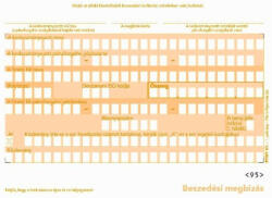 Nyomell Beszedési megbízás 3lapos garnitúra PFNY. 41 (PFNY.41) - veryjet