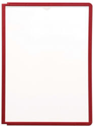 Durable Bemutatótábla panel, A4, 5 db/csomag, Durable Sherpa piros (560603) - veryjet