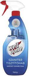 Well Done Szaniter tisztítóhab szórófejes 750 ml Well Done (41436) - officefirst