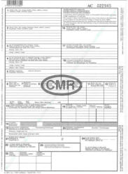 Bluering CMR nemzetközi fuvarlevél A4, 6lapos garnitúra B. CMR/6 - officefirst