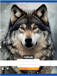 Nebulo Füzet, A4, sima, 80-32, Állatos minták, 12 db/csomag Nebulo (SI-ÁM-A4) - veryjet