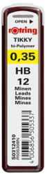 rOtring Ironbél 0, 35mm, HB 12 db/dob Rotring Tikky (NRR0312410) - veryjet