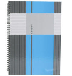 Marker Spirálfüzet A4, 80lap kockás, keményfedelű Marker Linear (A-402417) - veryjet