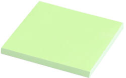 Evo Jegyzettömb, ragasztó nélkül tapadó, 75x75mm, 100lap, Static, neon zöld (EV6C20VE) - veryjet