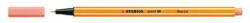 STABILO Rostirón, tűfilc 0, 4mm, STABILO Point 88 barack (88/26) - veryjet