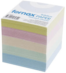 Fornax Kockatömb ragasztott, 9x9x9cm, Fornax pasztell (A-405467) - officefirst