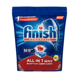 Finish Mosogatógép tabletta 94 db/doboz Finish All in Max Lemon (24962375)