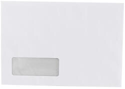 Bluering Boríték LC/5 öntapadó bélésnyomott bal ablakos 35x90mm 162x229mm B20A20 Bluering® fehér (BORLC5ONTAP359B) - officefirst