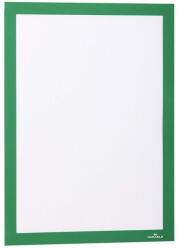 Durable Infókeret A3, XXL csomag, 6 db/csomag, Durable Duraframe® zöld (488305) - officefirst
